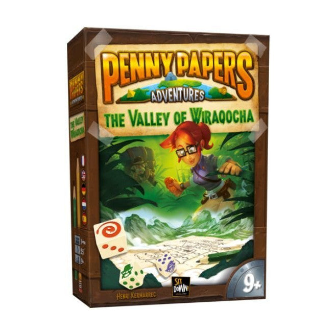 Penny Papers Adventures: Valley of Wiraqocha Board Game Sit Down!