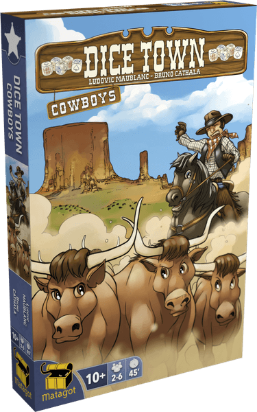 Dice Town: Cowboys Board Game Matagot