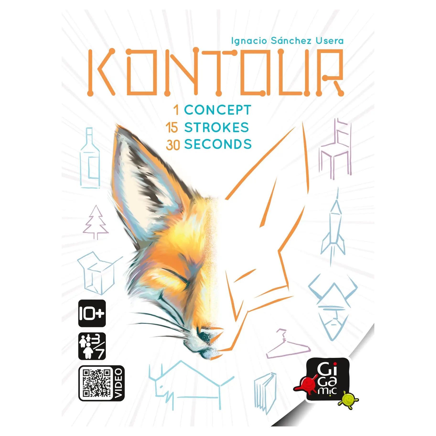 Kontour Board Game Gigamic