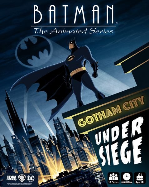 Batman: The Animated Series Gotham Under Siege Board Game IDW