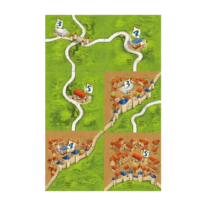 Carcassonne: Promo The Barber-Surgeons (Die Bader) Mini Expansion Board Game Hans im Glück