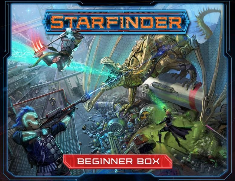 Starfinder Beginner Box Board Game Paizo Publishing