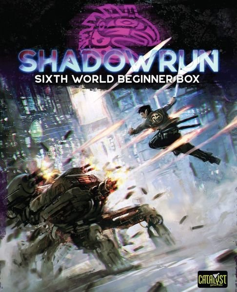 Shadowrun: Sixth World Beginner Box Board Game Catalyst Game Labs