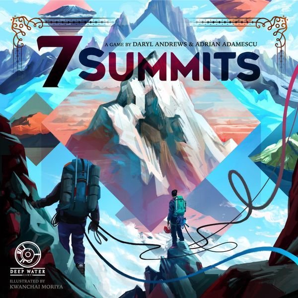 7 Summits Board Game Deep Water Games