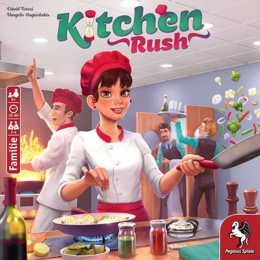 Kitchen Rush (Revised Edition) Board Game Pegasus Spiele