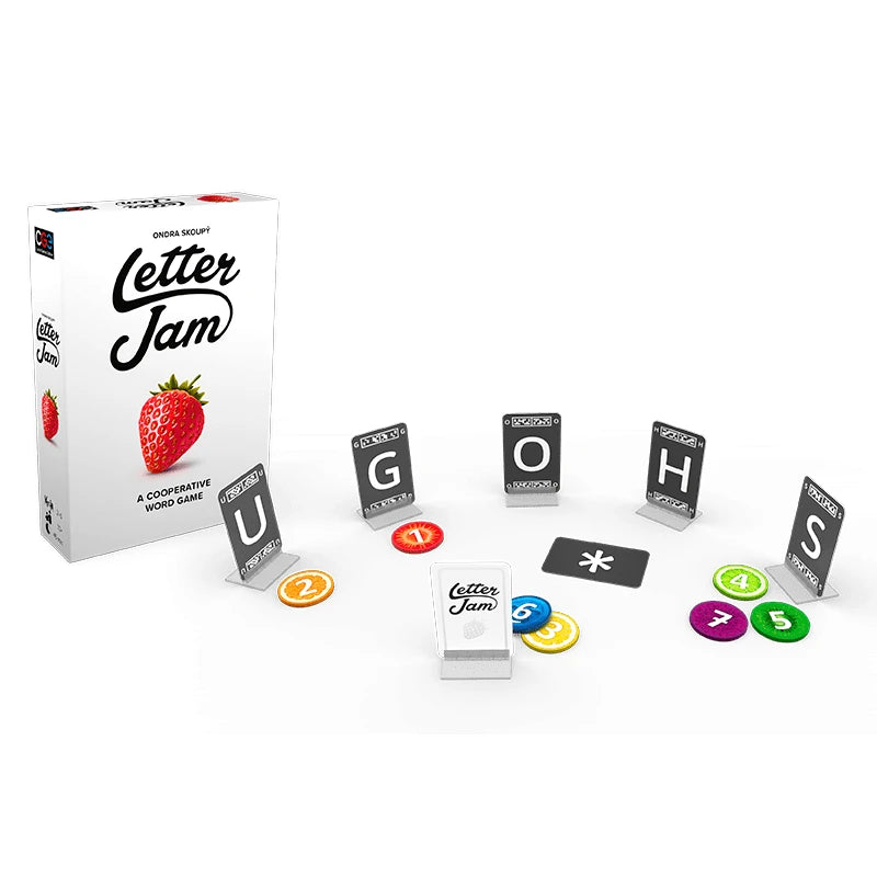 Letter Jam Card Game Czech Games Edition