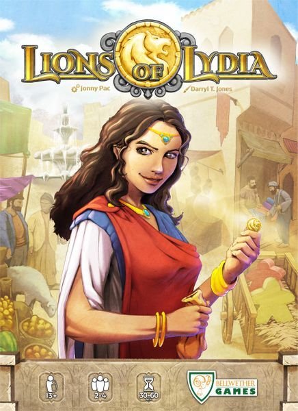 Lions of Lydia Board Game Bellwether Games