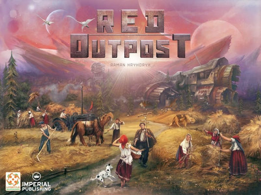 Red Outpost Board Game Imperial Publishing