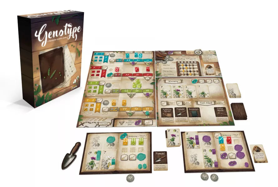 Genotype: A Mendelian Genetics Game Board Game Genius Games