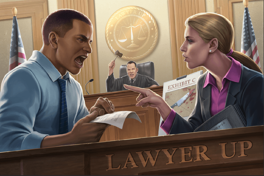 Lawyer Up Card Game Rock Manor Games