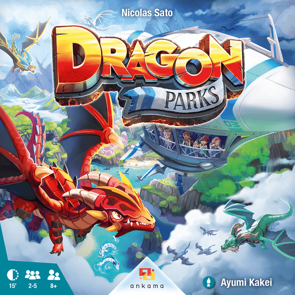 Dragon Parks Board Game Ankama Board Games