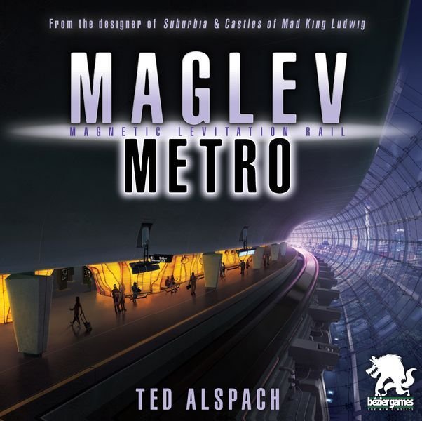 Maglev Metro Board Game Bézier Games