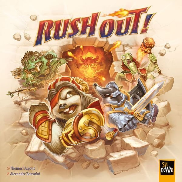 Rush Out! Board Game Sit Down!