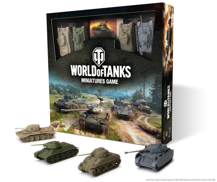 World of Tanks Miniature Game Board Game Gale Force Nine