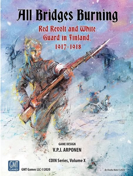 All Bridges Burning: Red Revolt and White Guard in Finland, 1917-1918 Board Game GMT Games