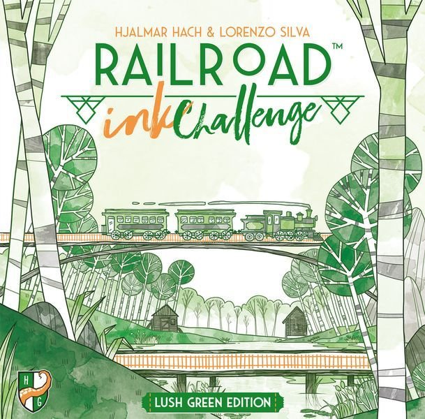 Railroad Ink Challenge: Lush Green Edition Board Game Horrible Games