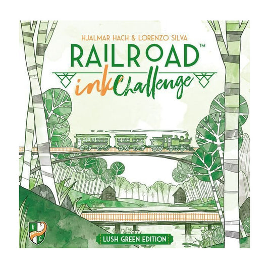 Railroad Ink Challenge: Lush Green Edition Board Game Horrible Games