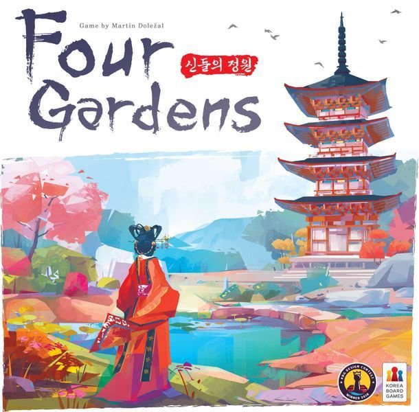 Four Gardens Board Game Arcane Wonders