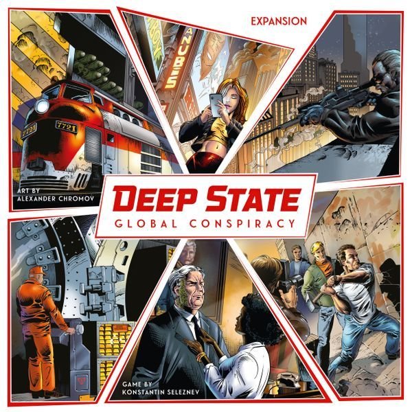 Deep State: The Global Conspiracy Board Game CrowD Games