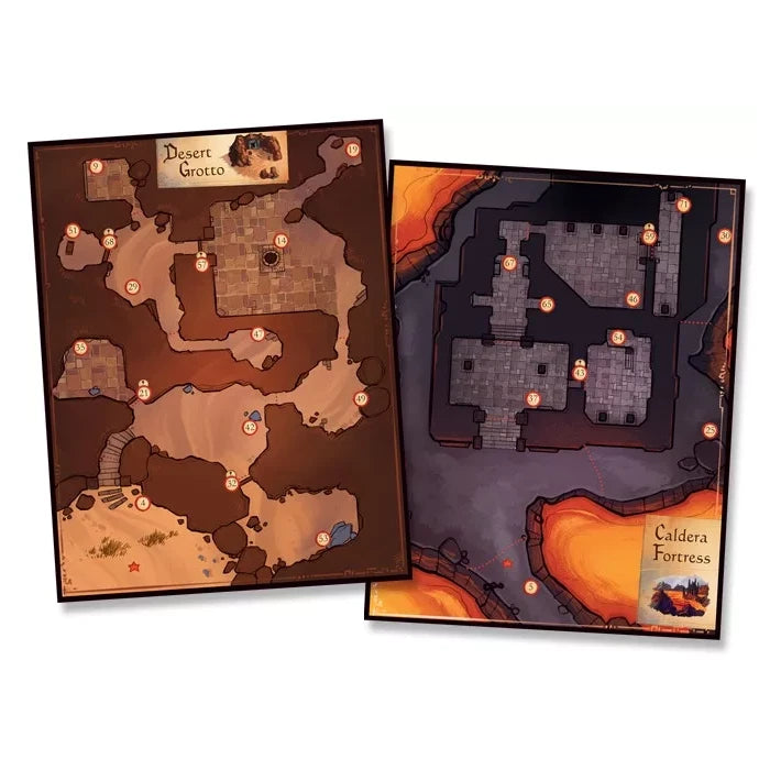 Sleeping Gods: Dungeons Expansion Board Game Red Raven Games