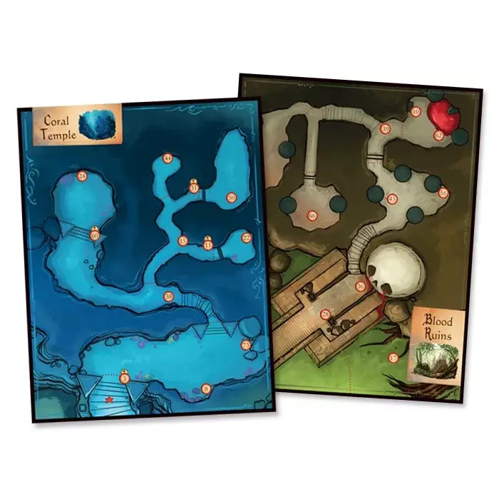 Sleeping Gods: Dungeons Expansion Board Game Red Raven Games