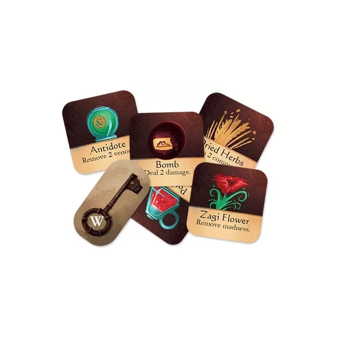 Sleeping Gods: Dungeons Expansion Board Game Red Raven Games