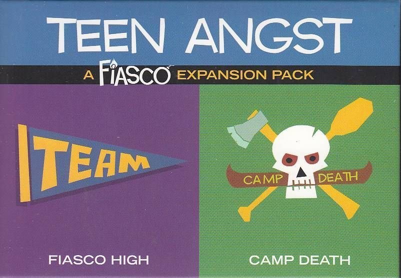 Fiasco Expansion Pack: Teen Angst Board Game Bully Pulpit Games