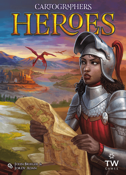 Cartographers Heroes Board Game Thunderworks Games