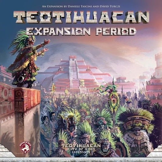 Teotihuacan: Expansion Period Board Game Board&amp;DIce