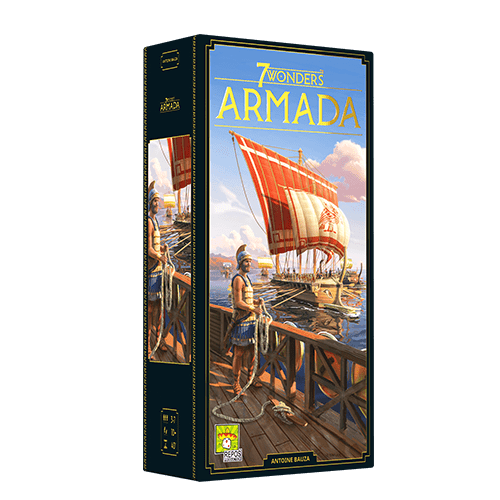 7 Wonders (Second Edition): Armada Board Game Repos Production