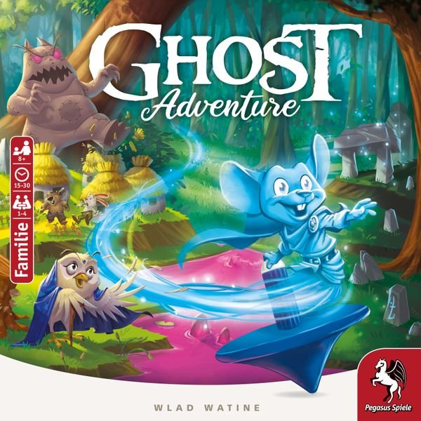 Spinboard: Ghost Adventure Board Game Buzzy Games