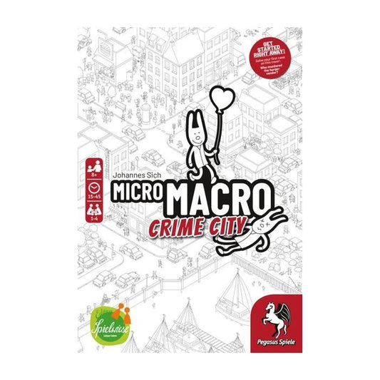 MicroMacro Crime City Board Game Pegasus Spiele