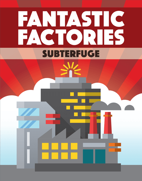 Fantastic Factories: Subterfuge Board Game Deep Water Games