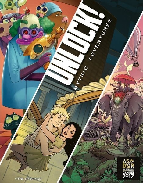 Unlock!: Mythic Adventures Board Game Space Cowboys