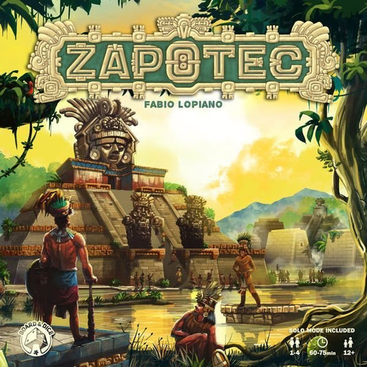 Zapotec Board Game Board and Dice