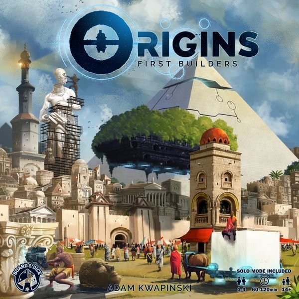 Origins: First Builders Board Game Board&amp;DIce