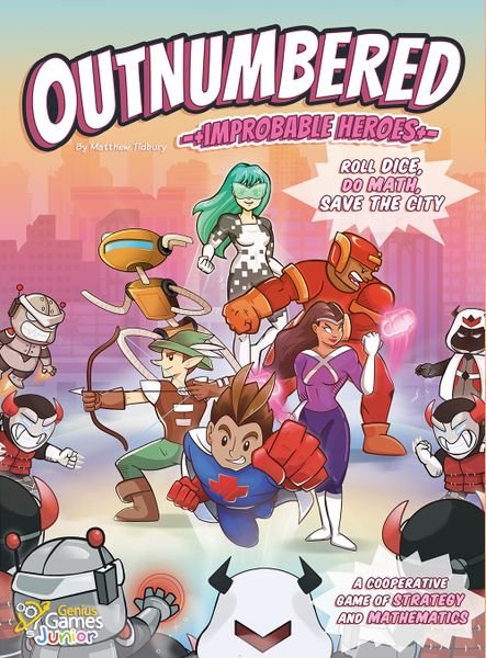 Outnumbered: Improbable Heroes Board Game Genius Games