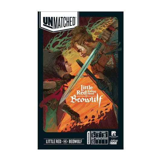 Unmatched: Beowulf vs. Little Red Riding Hood Board Game Iello
