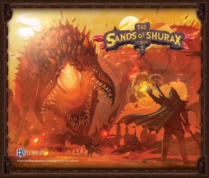 HEXplore It: The Sands of Shurax Board Game Mariucci J. Designs