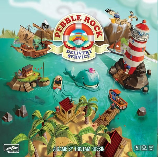 Pebble Rock Delivery Service Board Game Meeples Corner