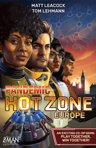 Pandemic: Hot Zone - Europe Board Game Z-Man Games