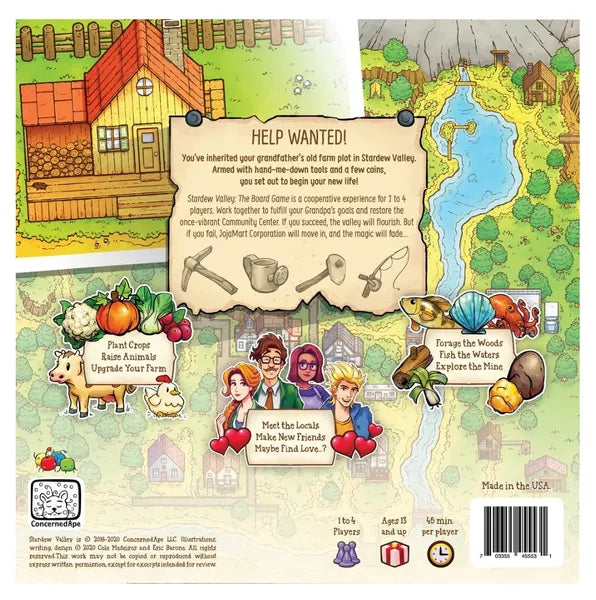 Stardew Valley: The Board Game Board Game ConcernedApe