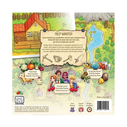 Stardew Valley: The Board Game Board Game ConcernedApe