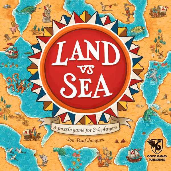 Land vs. Sea Board Game Good Games Publishing