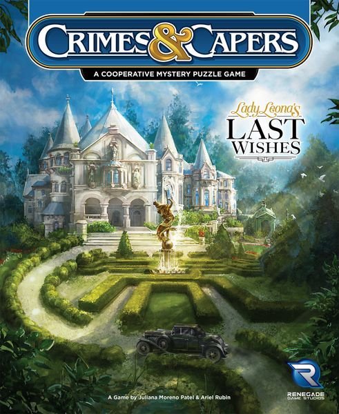 Crimes & Capers: Lady Leona's Last Wishes Board Game Renegade Game Studios