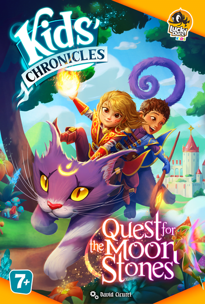 Kids Chronicles: Quest for the Moon Stones Board Game Lucky Duck Games