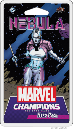 Marvel Champions: The Card Game – Nebula Hero Pack Card Game Fantasy Flight Games