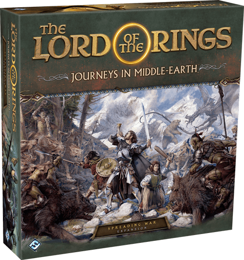 The Lord of the Rings: Journeys in Middle-Earth Spreading War Expansion Board Game Fantasy Flight Games