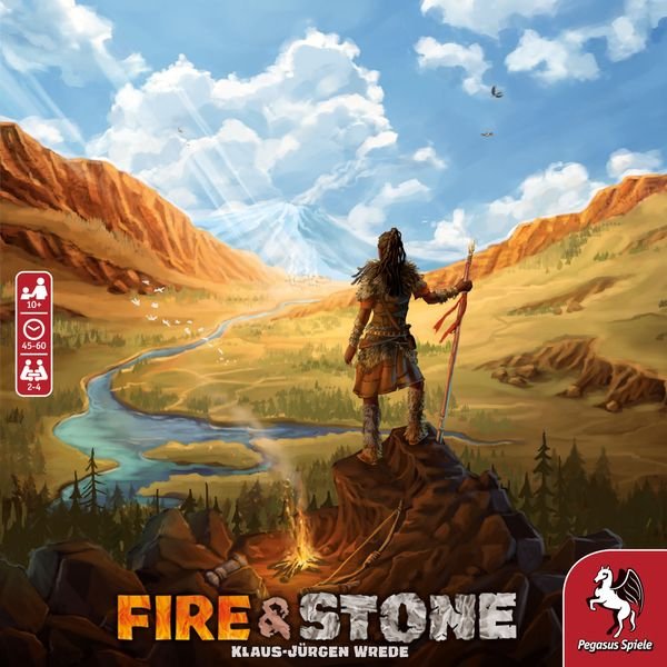 Fire & Stone Board Game Pegasus Spiele