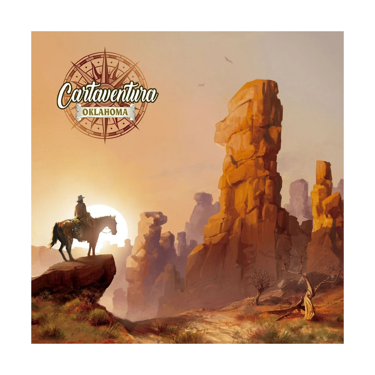 Cartaventura: Oklahoma Card Game Hachette Board Games